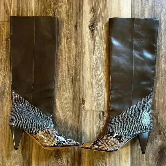 ‼️OFFERS‼️ Isabel Marant Python Boots - Picture 9 of 16